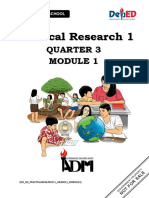 Practical Research 1: Quarter 3