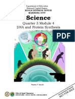 Science: Quarter 3 Module 4 DNA and Protein Synthesis