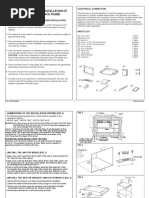 Instructions For The Installation of Microwave Appliance Frame