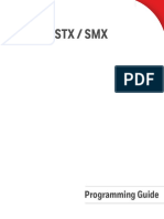 Models: STX / SMX: Programming Guide