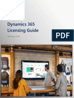 Dynamics 365 Licensing Guide Feb 2022