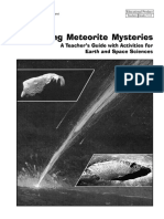 Exploring Meteorite Mysteries