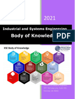 B-2 Industrial and Systems Engineering Body of Knowledge 2021