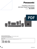 Operating Instructions: SC-XH70