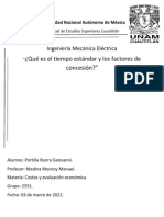 Qué Es El Tiempo Estándar y Los Factores de Concesión