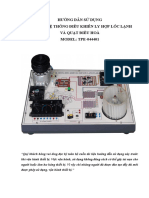 Hướng Dẫn Sử Dụng Module Hệ Thống Điều Khiển Ly Hợp Lốc LạNh Và QuạT Điều Hoà MODEL: TPE-044401