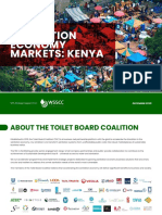 Sanitation Economy Markets: Kenya: With Strategic Support From