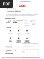 Flight Booking Confirmation