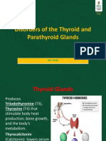 Disorders of The Thyroid and Parathyroid Glands: Ms Team