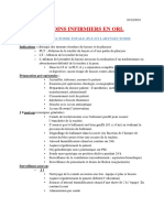 Cours 4 Soins Infirmiers en Orl Ifsi Saint