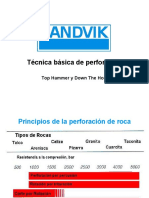 Tecnica Basica de Perforacion Top Hammer