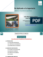 Topografia Aplicada A La Ingeniería Auscultaciones Geodésicas.