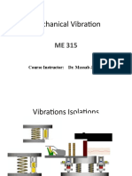 Mechanical Vibration: Course Instructor: Dr. Massab Junaid