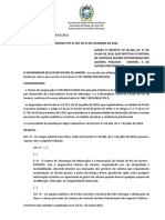 Decreto #47.967 de 23 de Fevereiro de 2022 - Altera o Decreto #46.364 de 2018 - Sispatri