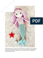 Scampi Crochet Mermaid Amigurumi Free PDF Pattern