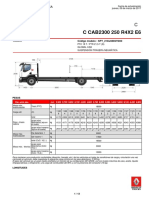 C CAB2300 250 R4X2 E6: Ficha Técnica Genérica