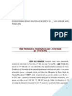 Acao Anulatoria Emprestimo Consignado Fraude Indenizacao Dano Moral Tutela Suspensao Debito Modelo 196 BC186