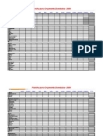 Planilha Orçamento Familiar