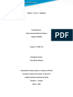 Unidad 1 - Tarea 2 - Identificar