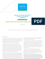 Basic Level Restricted Substances List (RSL) : Cradle To Cradle Certified™ Product Standard