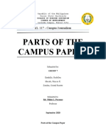 Parts of The Campus Paper