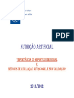 2 - Importância Do Suporte Nutricional e Métodos de Avaliação (Modo de Compatibilidade)