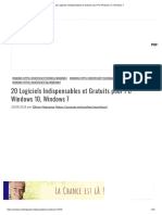 20 Logiciels Indispensables Et Gratuits Pour PC Windows 10, Windows 7