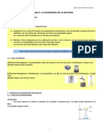 Unidad 3 Diversidad de La Materia 2 Eso