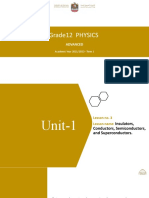 1.3 Chapter-1Electrostatics Insulators, Conductors, Semiconductors, and Superconductors