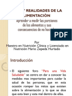 Mitos y Realidades de La Nutricion, Rasciones y Alimentacion Correcta 2