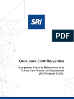 Instructivo Anexo RDEP Desde Excel 2021