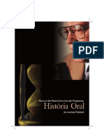 Manual de Procedimentos Do Programa História Oral Da Justiça Federal