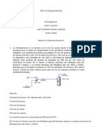 Taller de Estequiometria #2