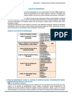 Estilos de Aprendizaje - Separata - 2022