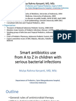 Smart Antibiotics Use in Children With SBI - Handout