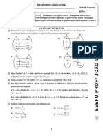 3º Lista de Exercício (Dominio de Função)