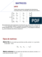 Matrices y Determinantes