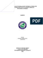 Rancang Bangun Pembangkit Listrik Alternatif Dengan Pemanfaatan Flywheel Sebagai Penyimpan Energi