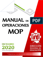 Manual de Operaciones - MOP DRE Amazonas (1era Versión)