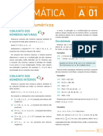 Matemática, Vol. 1, BERNOULLI (Completa) - Edição 2020