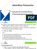 2020.1 - Matemática Financeira - U2S2 - Desconto Bancário Com IOF