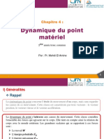 Chapitre I - Dynamique Du Point