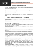 (Resumen Ok) Naturaleza Del Derecho Internacional Privado