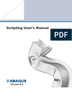 Script User's Manual - Abaqus