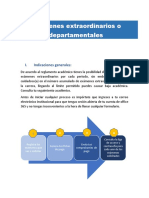 Indicaciones Generales Exámenes Extraordinarios