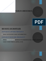 Role of Doppler in Obstetrics