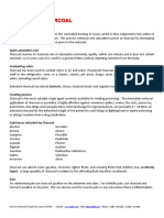 Top Uses of Activated Charcoal: Quick Adsorption Rate