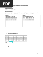 Cisb 243/cisb3433 - Is Project Management - Midterm Examination