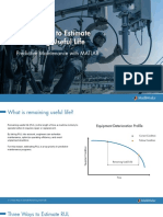 Three Ways To Estimate Remaining Useful Life: Predictive Maintenance With MATLAB