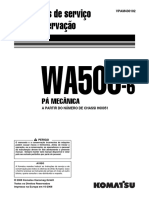 Wa500-6 Operação e Manutenção